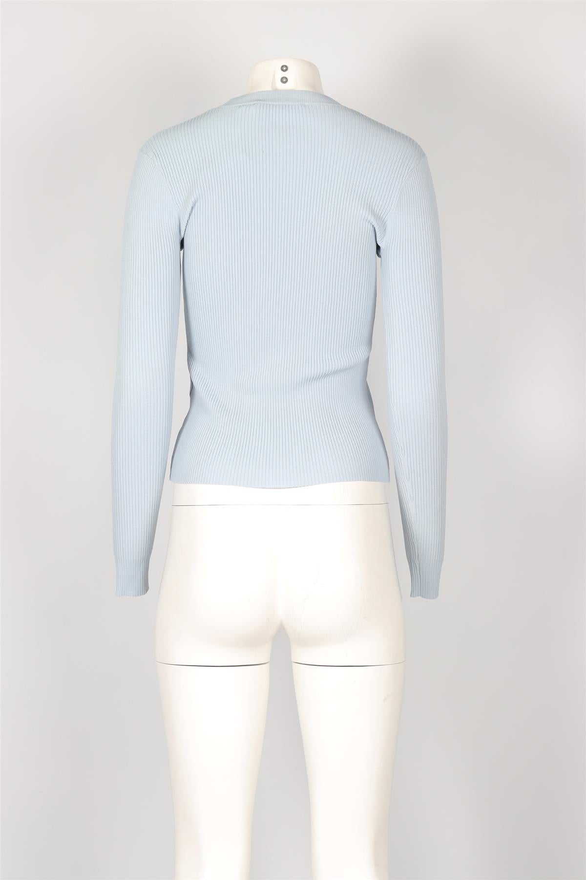 FRAME BLUE KNIT TOP SMALL
