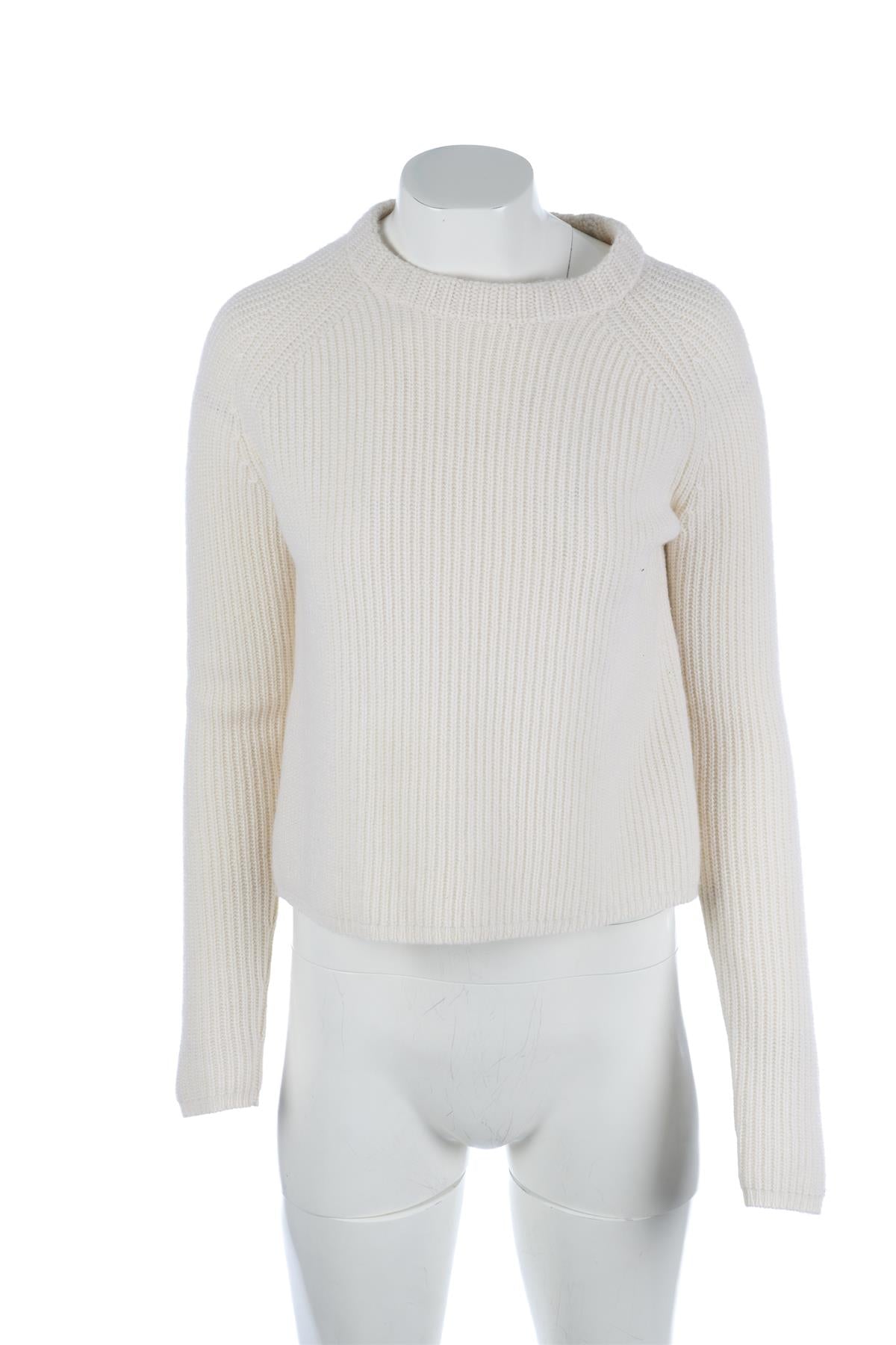 JENNI KAYNE IVORY CASHMERE SWEATER