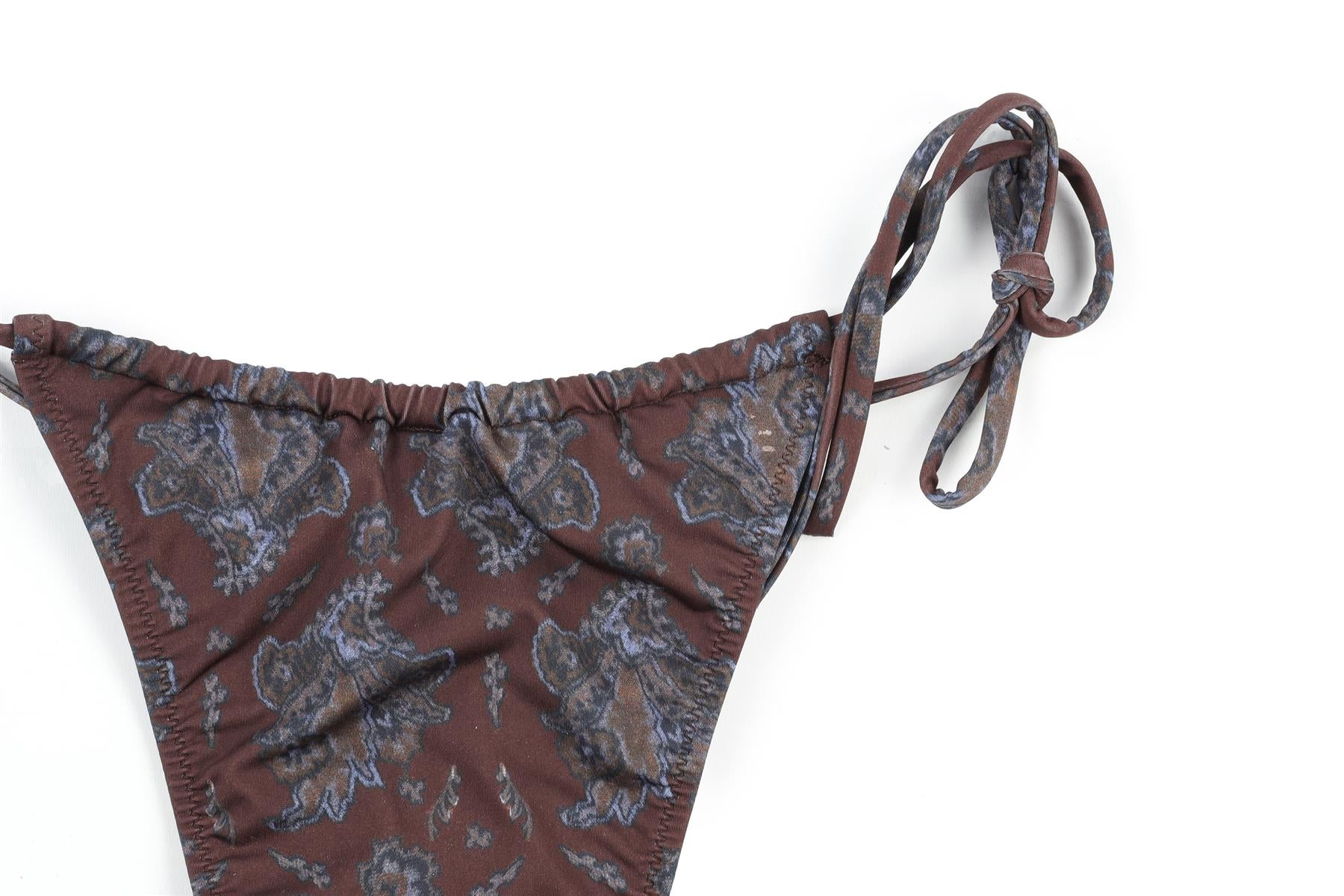HEAVY MANNERS BROWN BIKINI SMALL