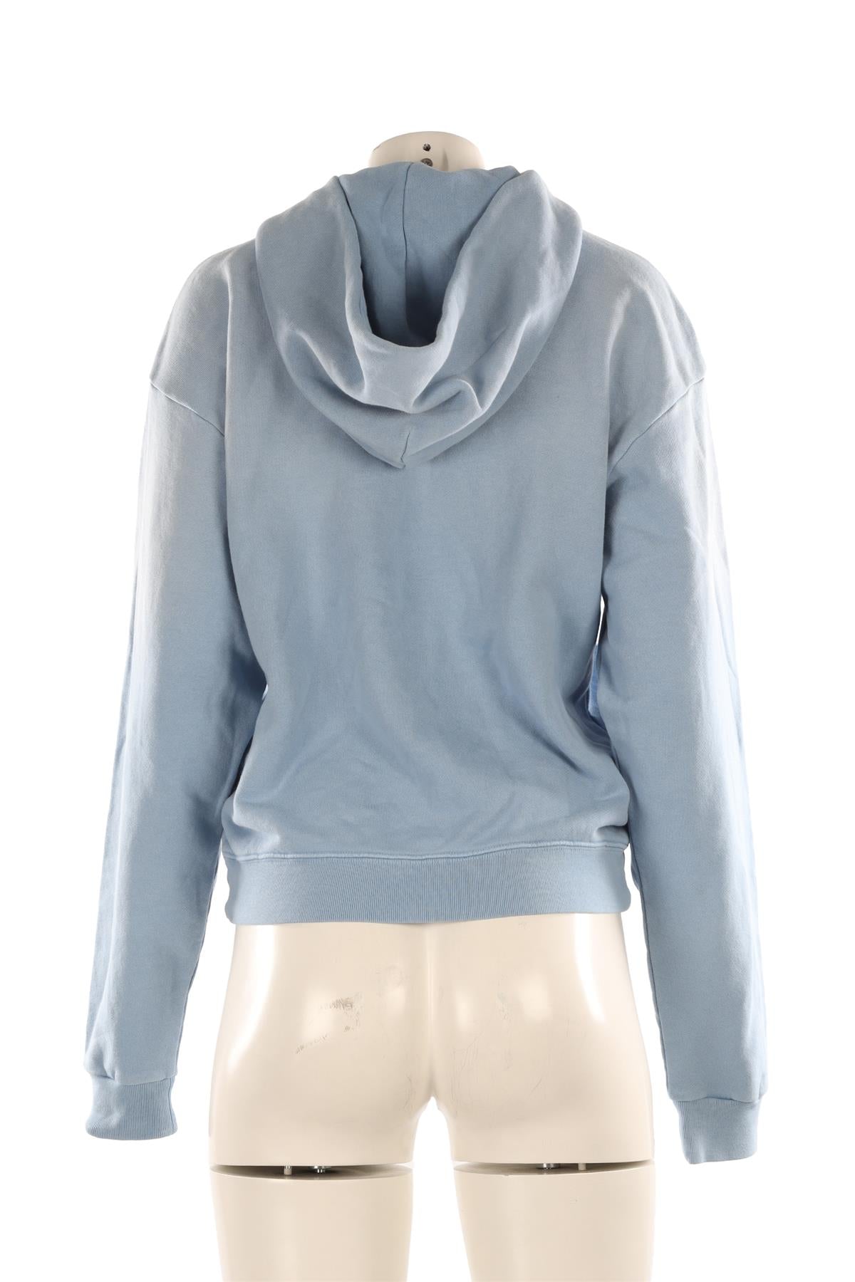SKIMS BLUE COTTON HOODIE SMALL