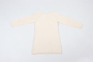 CHRISTIAN DIOR CREAM KIDS GIRLS WOOL DRESS 10 YEARS