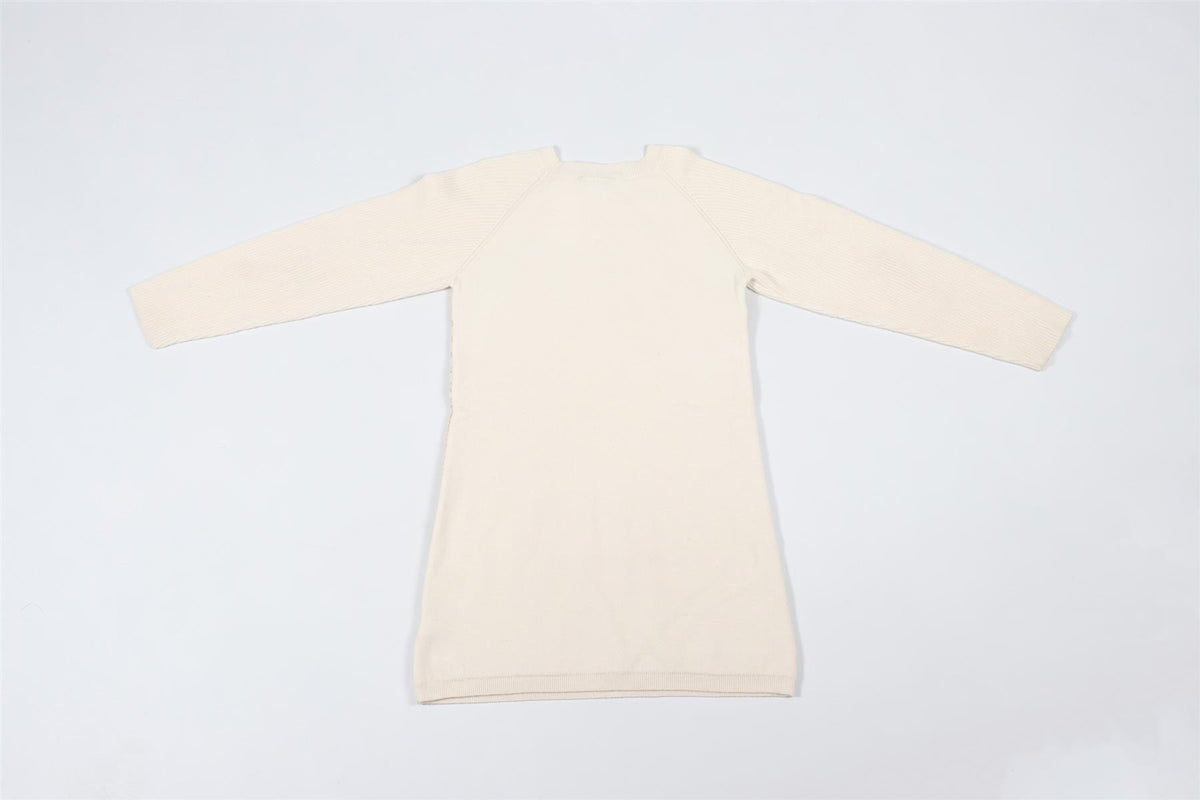 CHRISTIAN DIOR CREAM KIDS GIRLS WOOL DRESS 10 YEARS