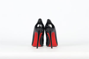 CHRISTIAN LOUBOUTIN PATENT LEATHER PUMPS EU 39 UK 6 US 9