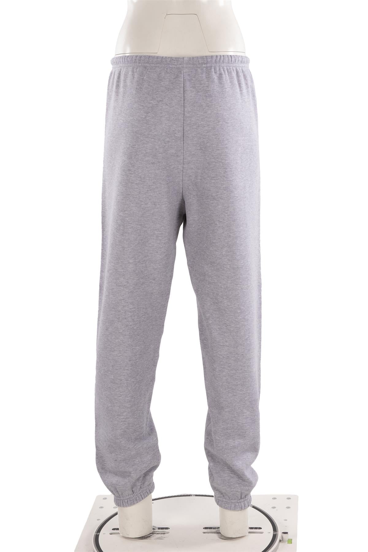 SKIMS GREY COTTON TRACK PANTS SMALL