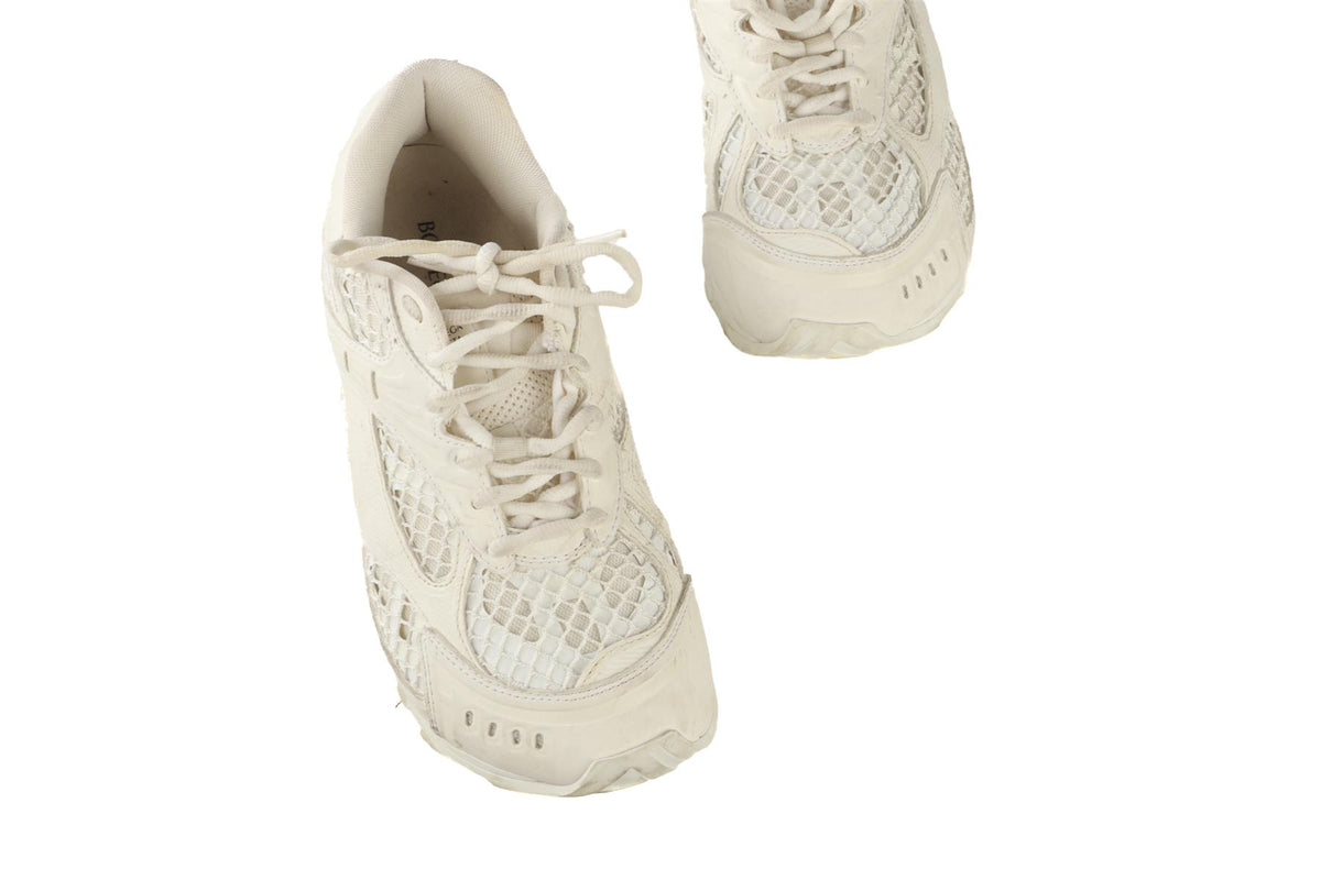 BOTTEGA VENETA WHITE ORBIT RUBBER SNEAKERS EU 39 UK 6 US 9