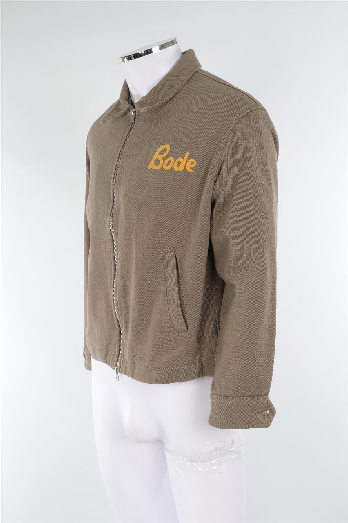 BODE BROWN MEN'S COTTON JACKET SMALL