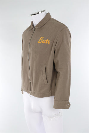 BODE BROWN MEN'S COTTON JACKET SMALL