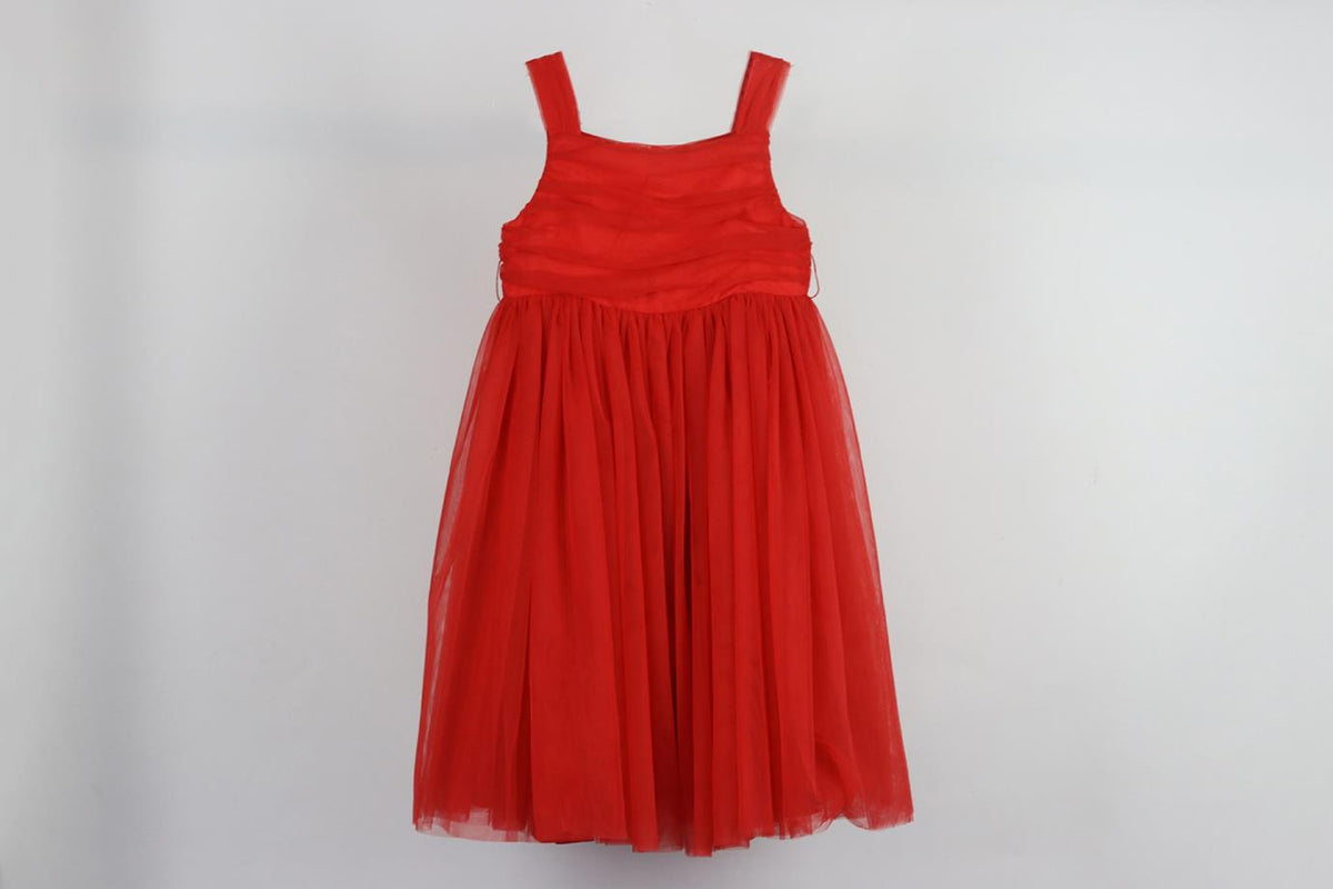 DOLCE AND GABBANA KIDS GIRLS TULLE DRESS 7-8 YEARS