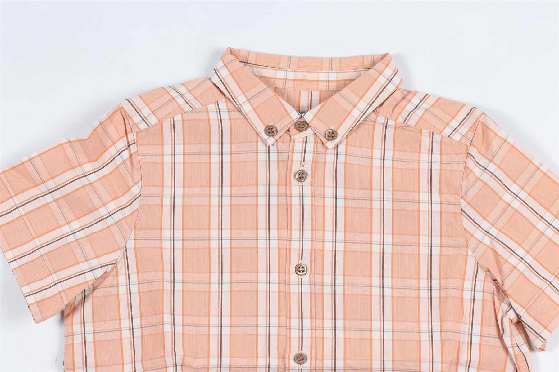 BONPOINT ORANGE KIDS BOYS SHIRT 6 YEARS