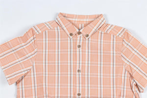 BONPOINT ORANGE KIDS BOYS SHIRT 6 YEARS