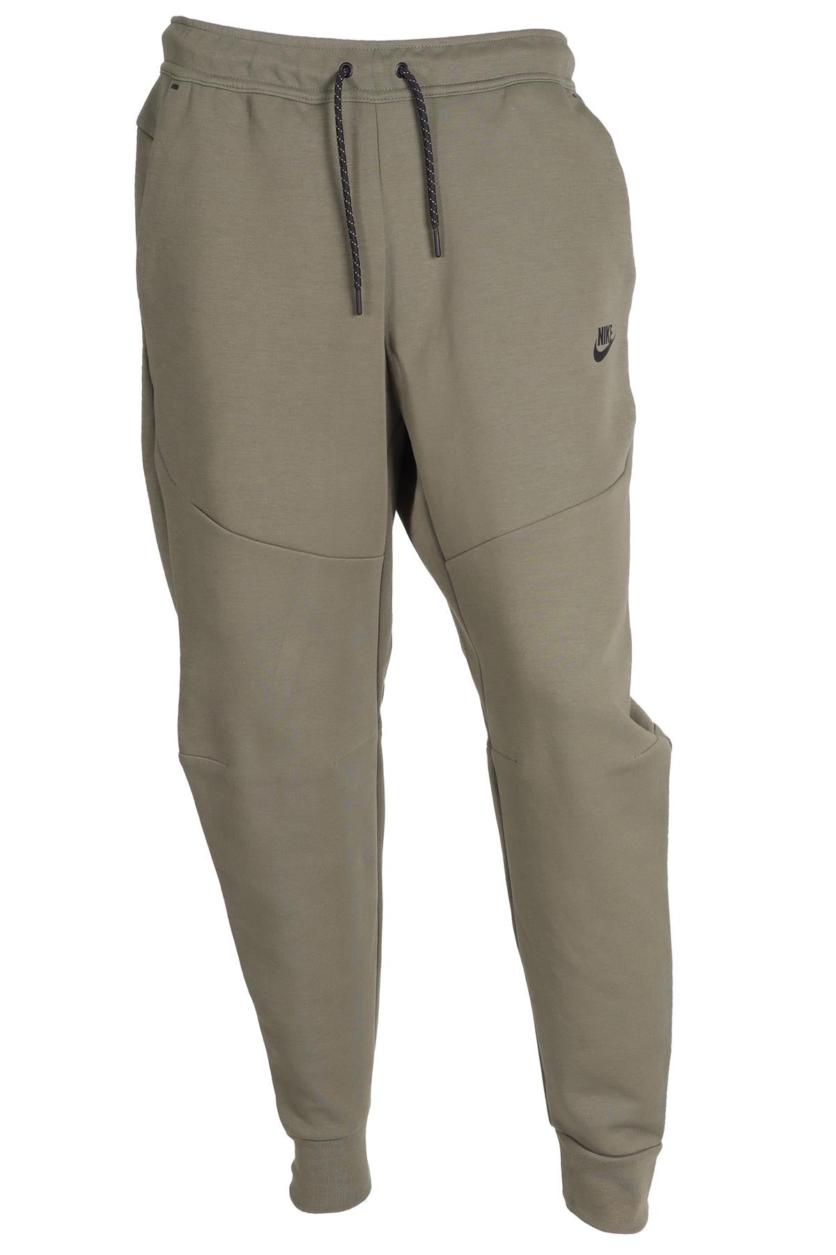 NIKE GREEN MEN'S COTTON TRACK PANTS MEDIUM