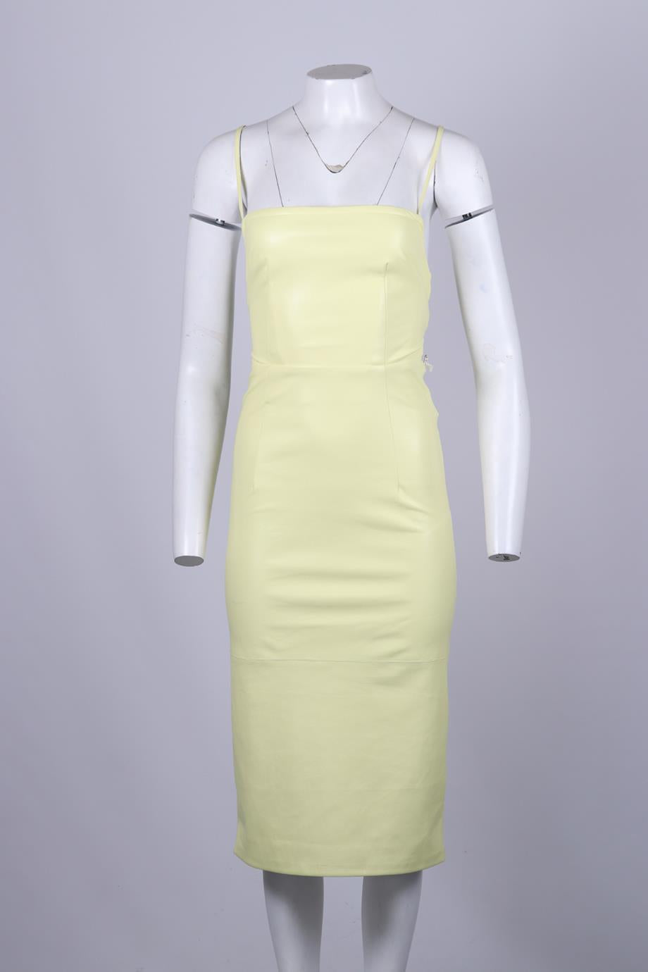 GOOD AMERICAN FAUX LEATHER MIDI DRESS UK 8 | nikkibradford GOOD AMERICAN FAUX LEATHER MIDI DRESS UK 8 | nikkibradford