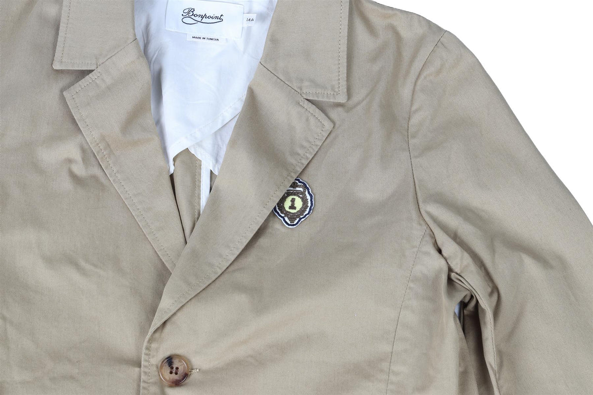 BONPOINT BEIGE TEEN BOYS BLAZER 14 YEARS