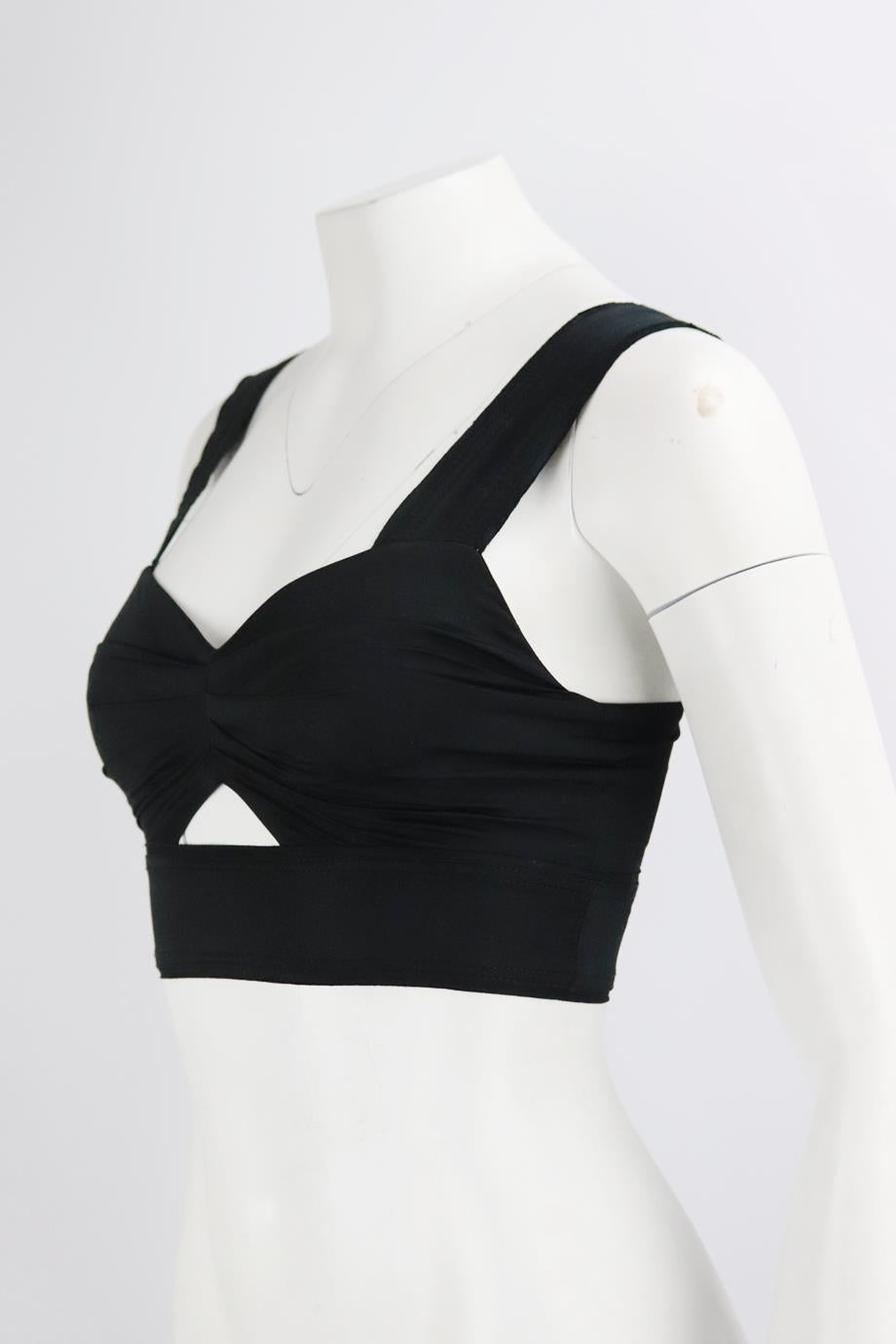 AJE CROPPED CUT OUT COTTON TOP UK 6