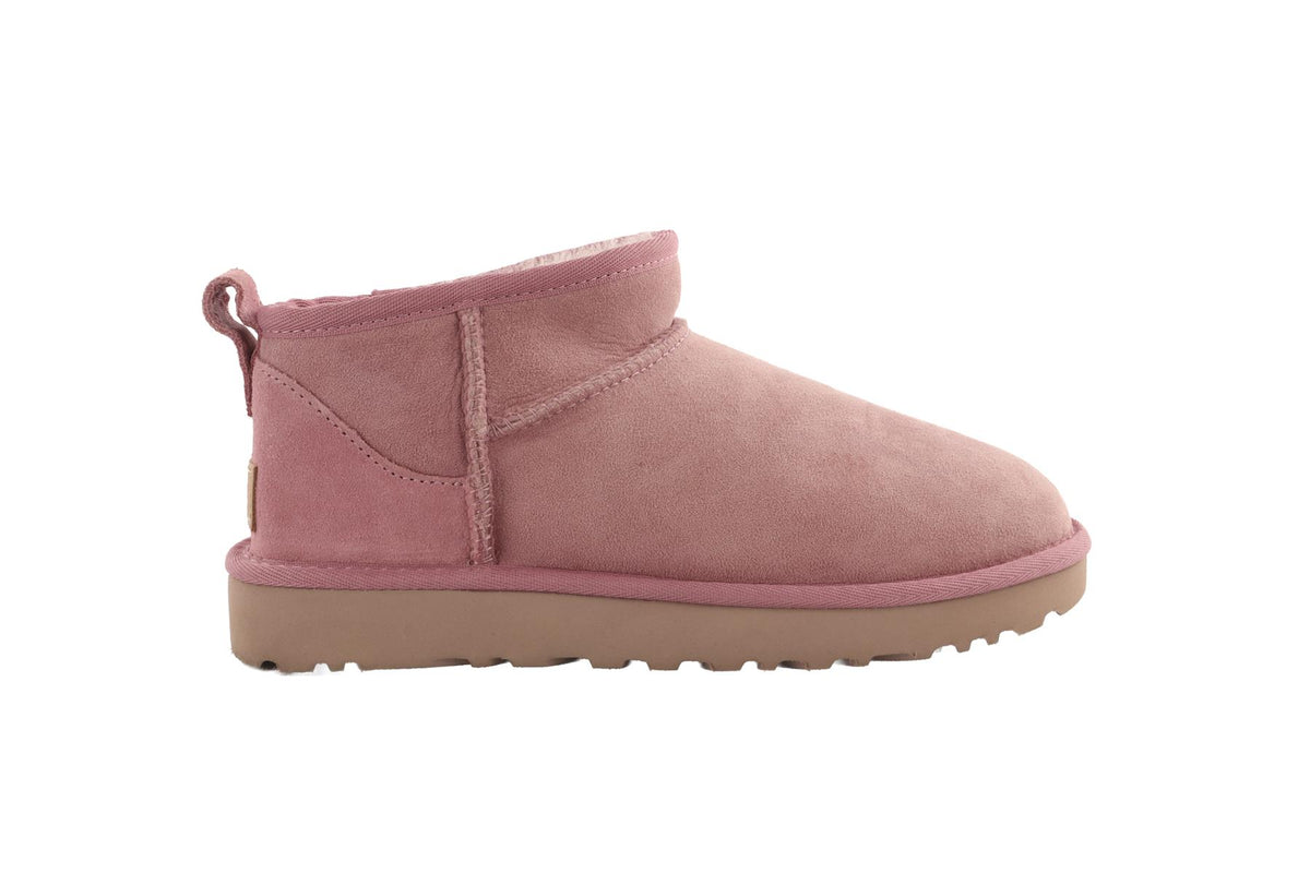 UGG PINK SUEDE ANKLE BOOTS EU 37 UK 4 US 6