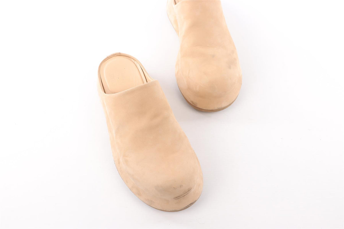 JACQUEMUS BEIGE SUEDE MULES EU 40 UK 7 US 10