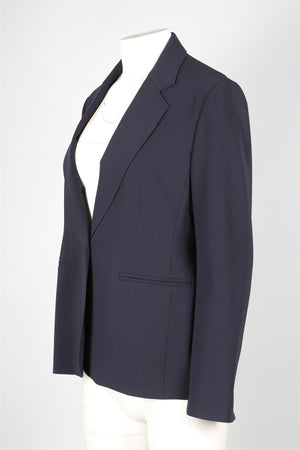 MAX MARA STUDIO NAVY CREPE BLAZER UK 12