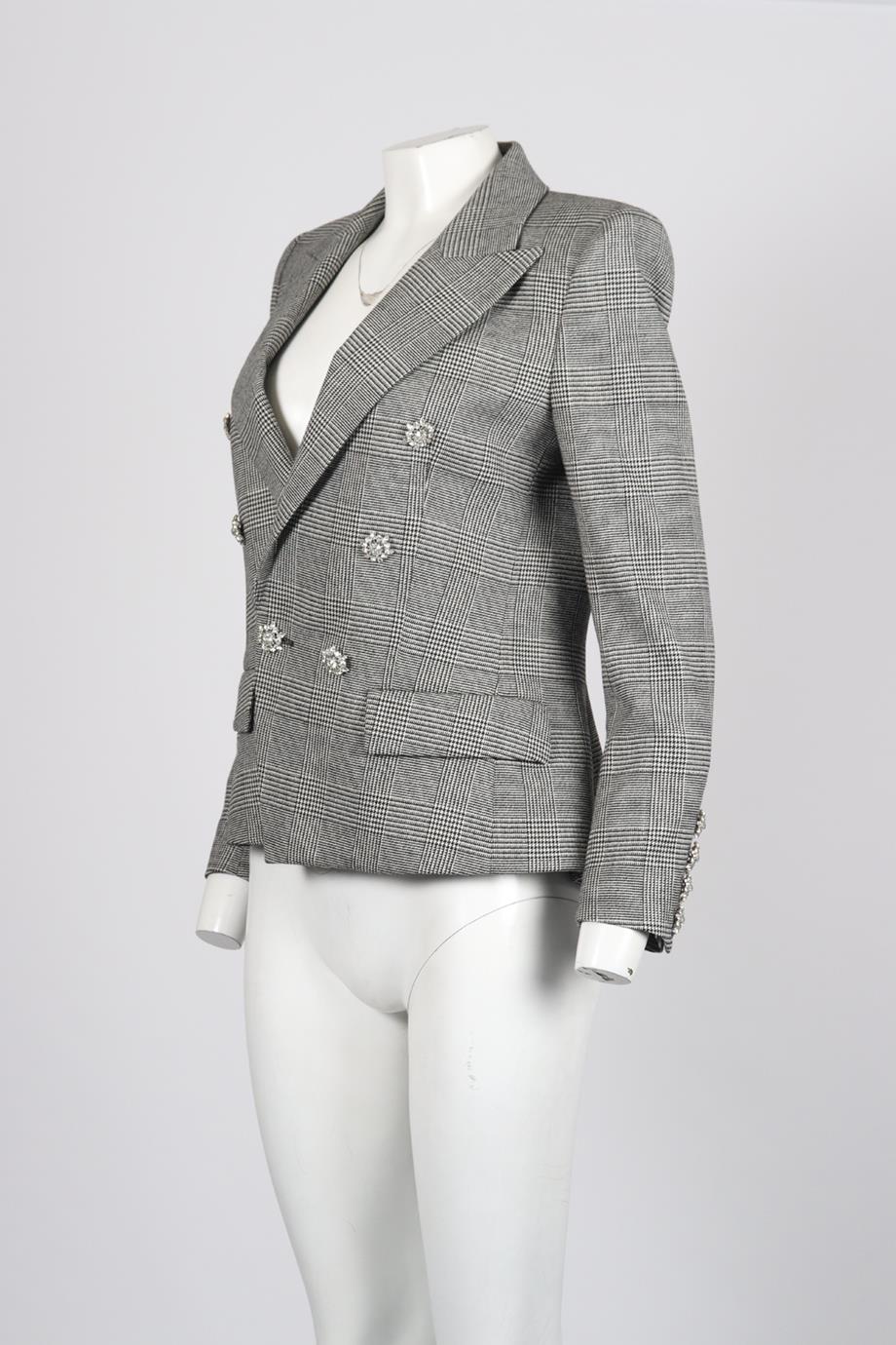 ALEXANDRE VAUTHIER WOOL BLEND BLAZER FR 40 UK 12