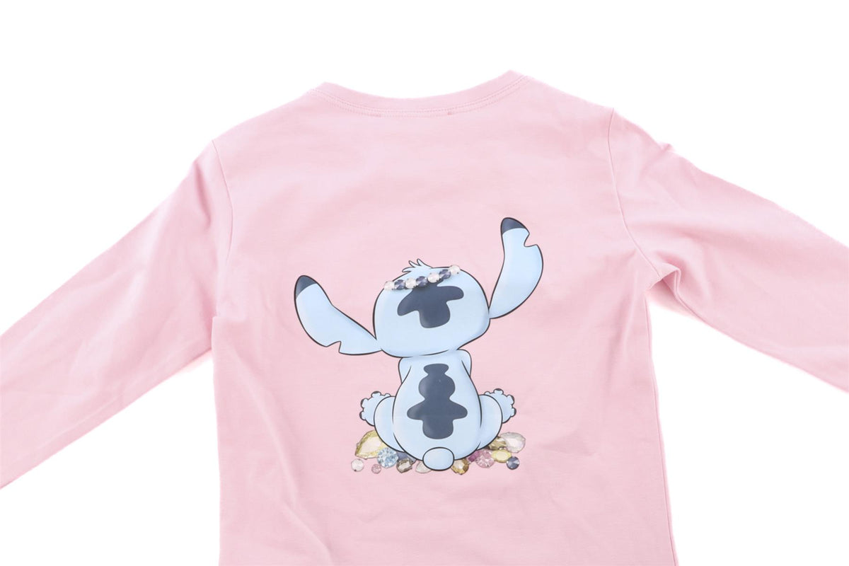 MONNALISA + DISNEY PINK KIDS GIRLS TOP 6 YEARS