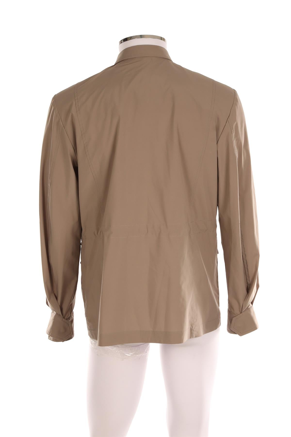 DORIANI TAUPE MEN'S SHELL JACKET IT 52 UK/US 42