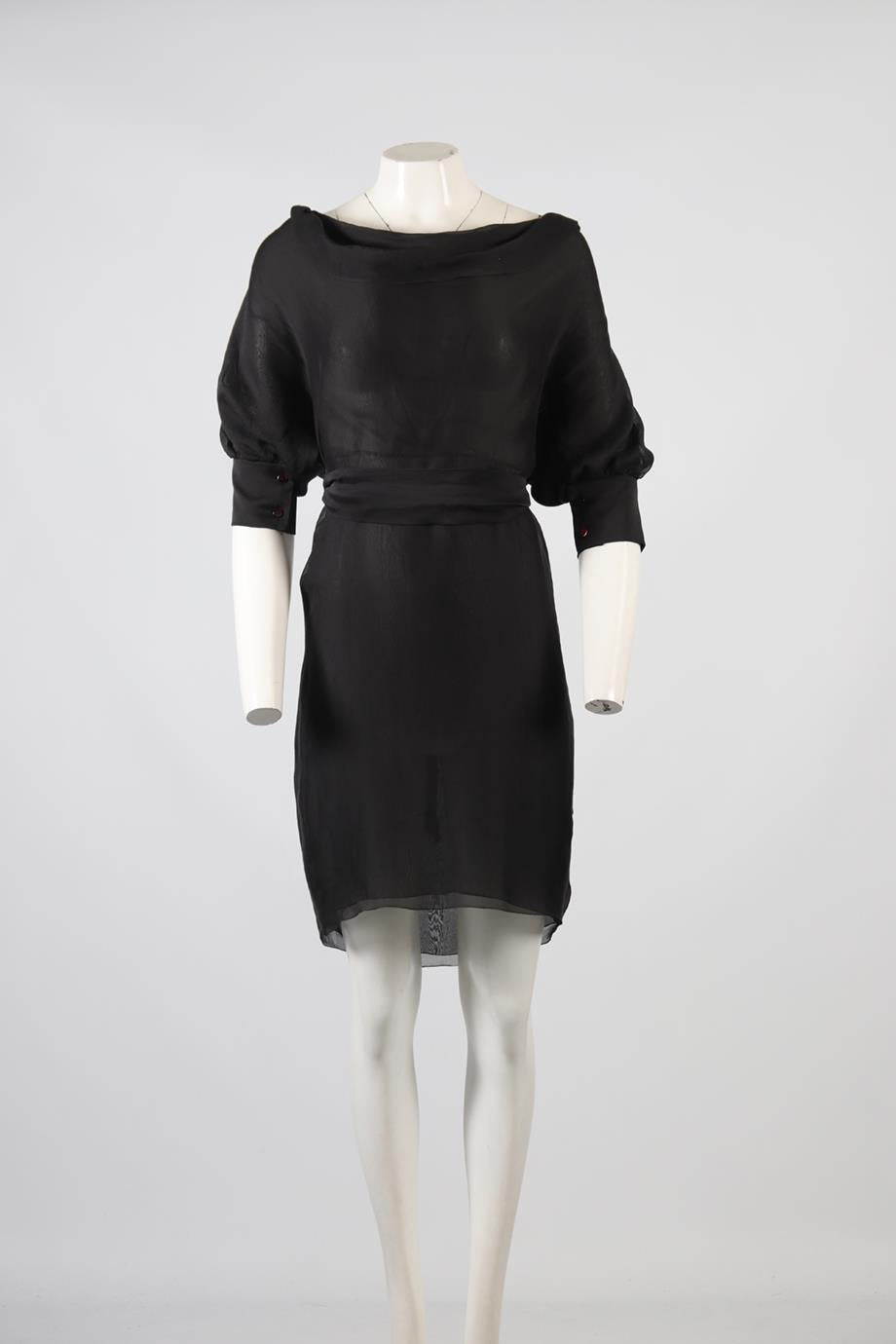 STELLA McCARTNEY SILK MINI DRESS IT 40 UK 8