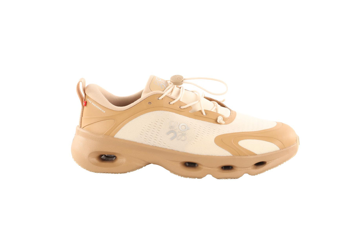 LOEWE + ON BEIGE CLOUD MESH SNEAKERS EU 39 UK 6 US 8