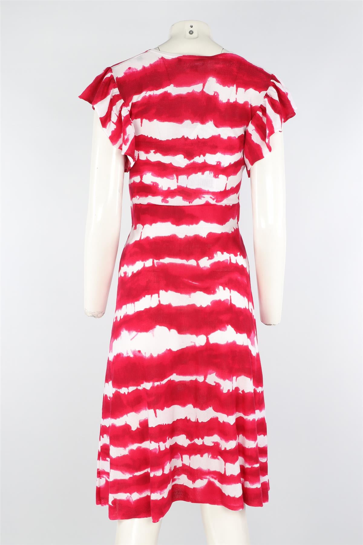 LOVE MOSCHINO PINK COTTON MIDI DRESS IT 40 UK 8