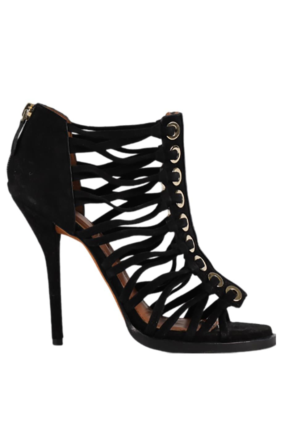 GIVENCHY SUEDE SANDALS EU 38 UK 5 US 8