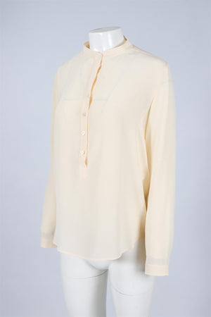 STELLA MCCARTNEY CREAM SILK TOP IT 40 UK 8