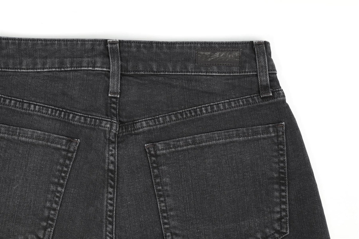 LE JEAN HIGH RISE DENIM SHORTS W27 UK 8-10
