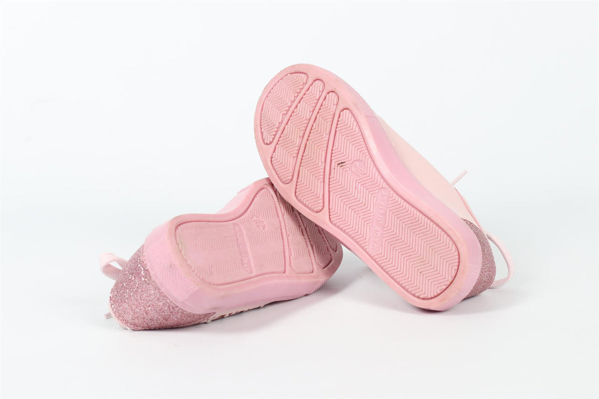 MONNALISA KIDS GIRLS LEATHER SNEAKERS EU 29 UK 11