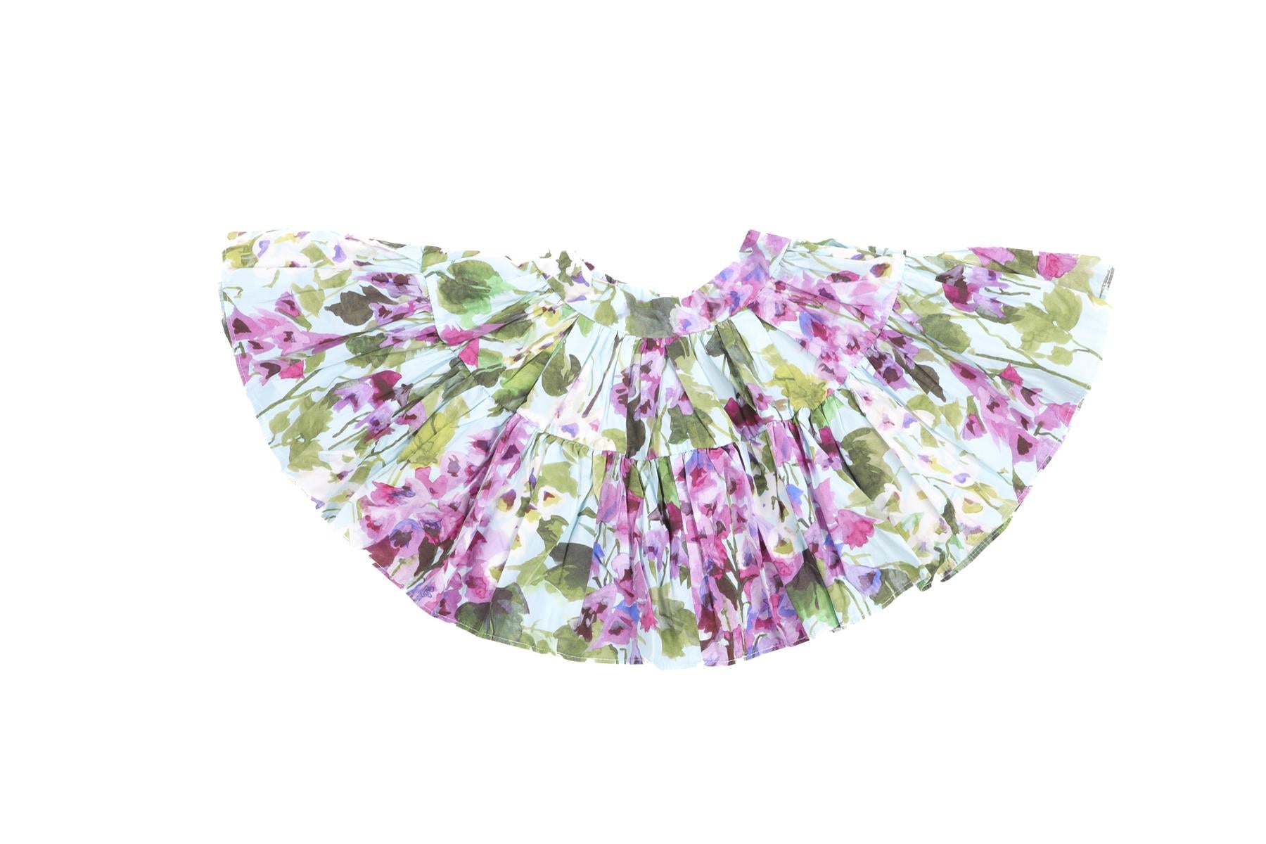 DOLCE & GABBANA MULTI BABY GIRLS TOP AND SKIRT SET 12-18 MONTHS