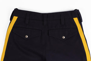 GUCCI NAVY COTTON SKINNY PANTS IT 36 UK 4