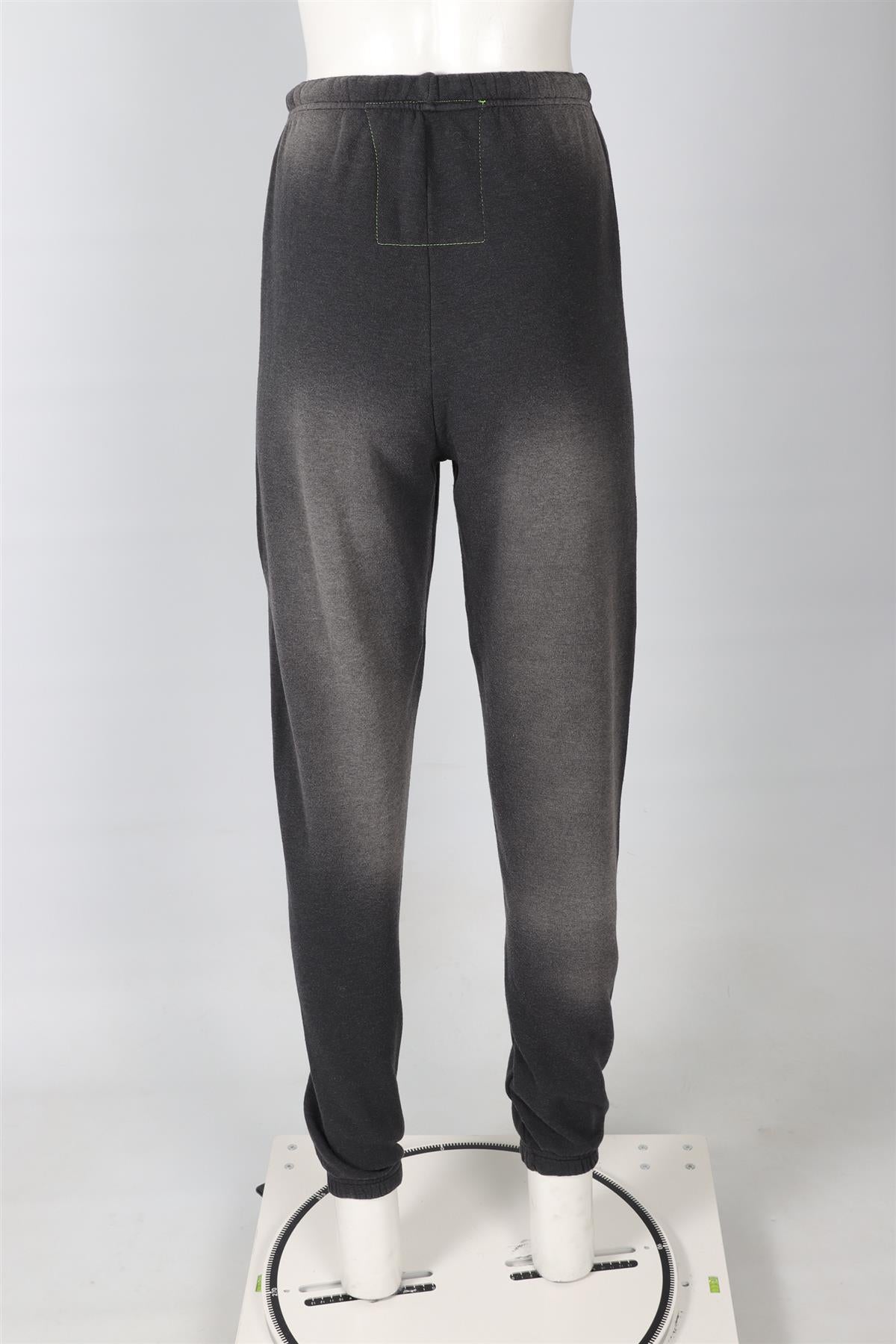AVIATOR NATION GREY COTTON TRACK PANTS SMALL