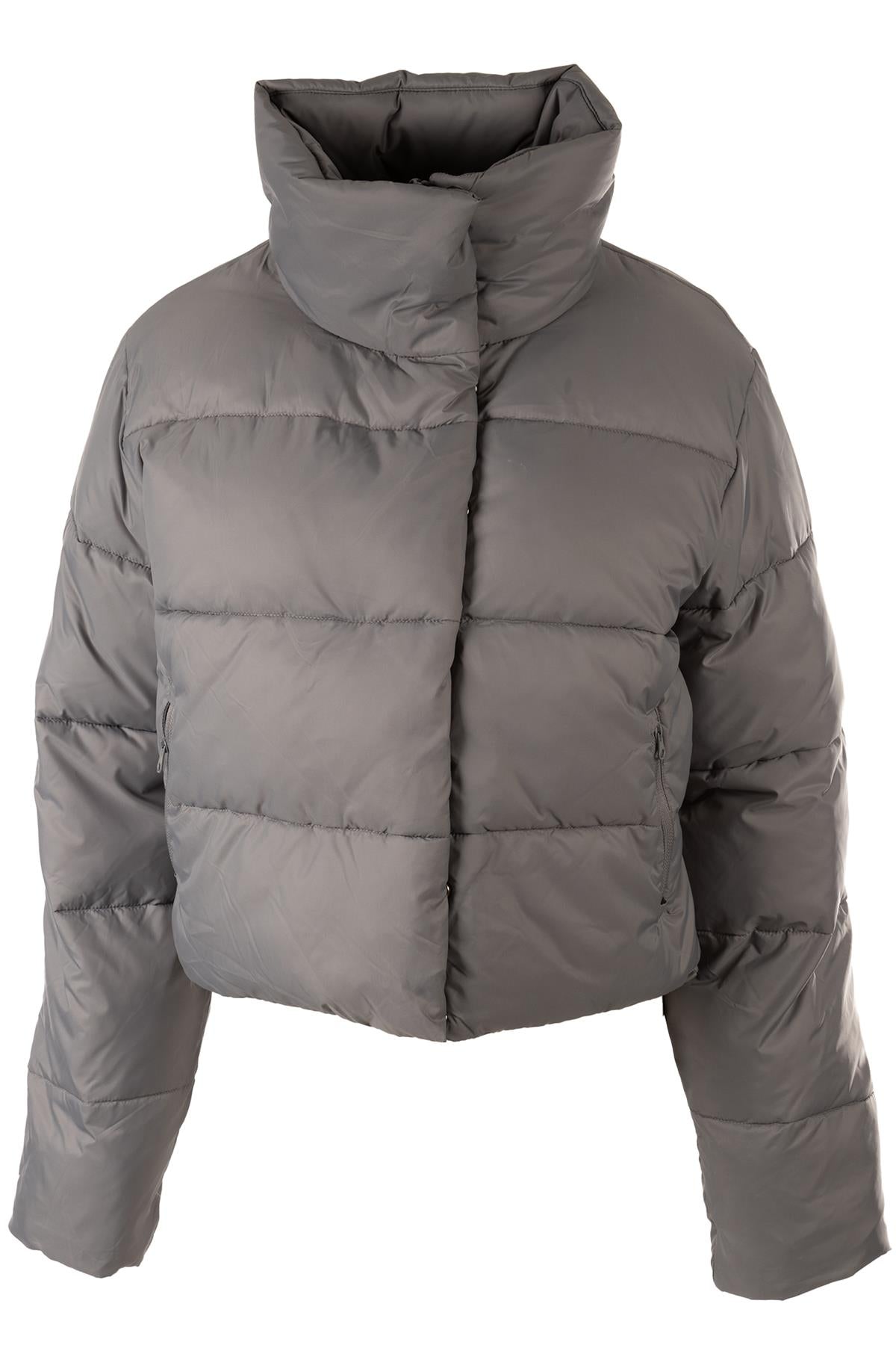 ALO YOGA GREY PADDED SHELL JACKET SMALL