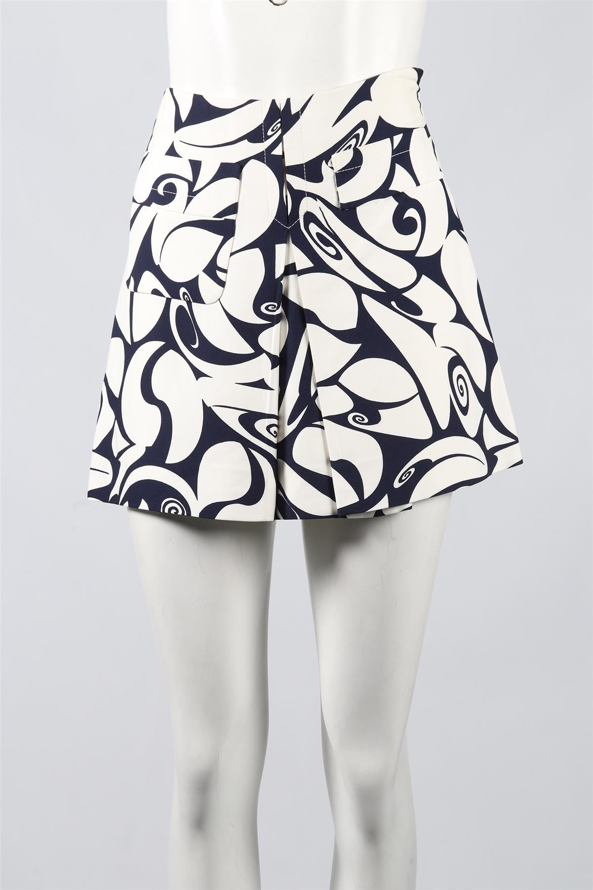MIU MIU CREPE MINI SKIRT IT 36 UK 4