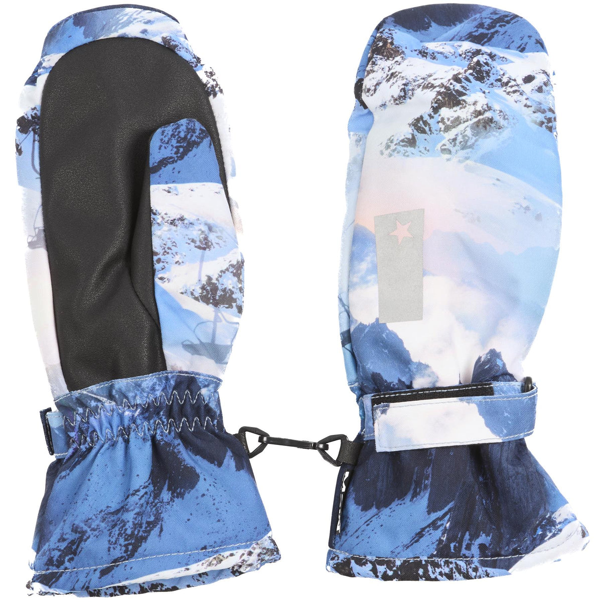 MOLO BLUE KIDS GIRLS SKI MITTENS 9-12 YEARS