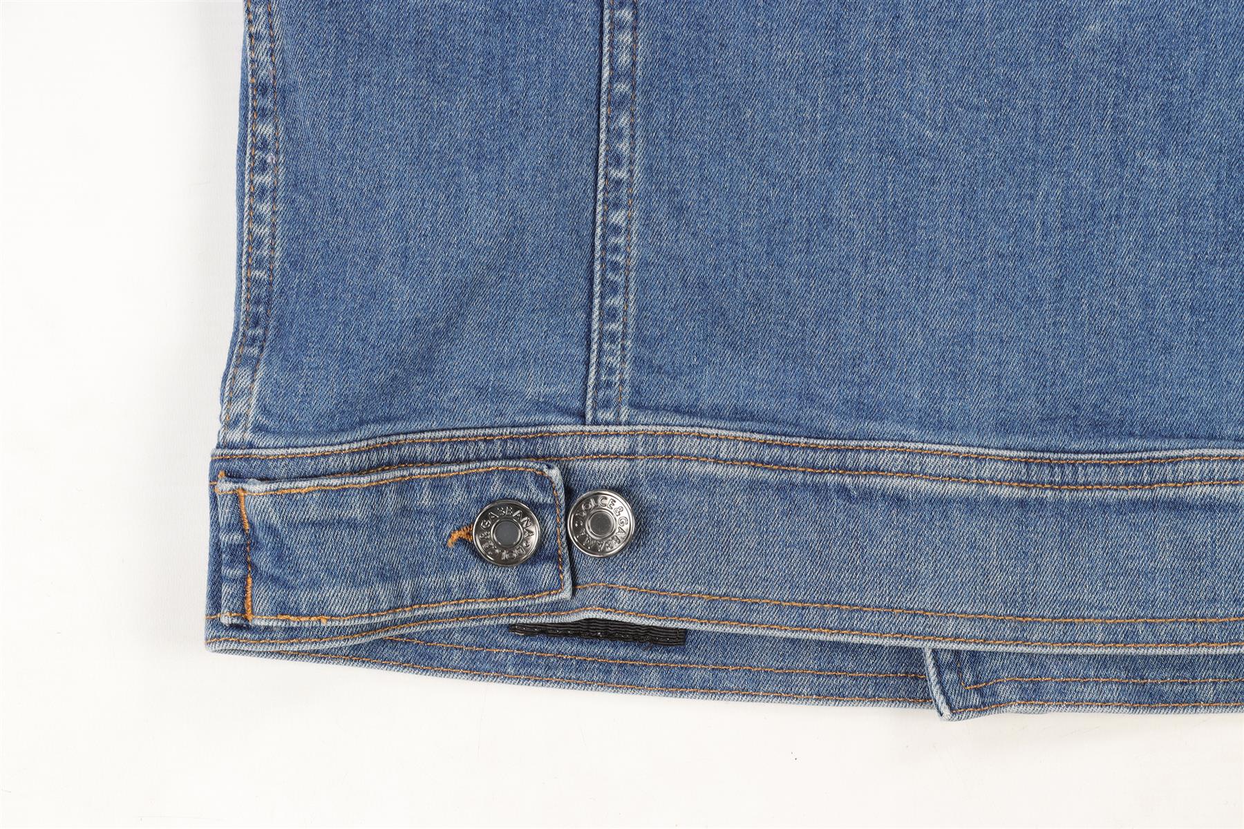 DOLCE & GABBANA BLUE KIDS BOYS JACKET 7-8 YEARS