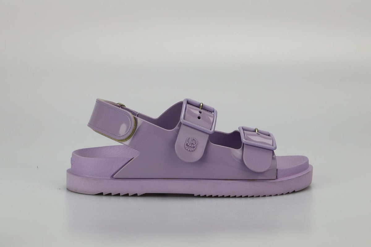 GUCCI GG RUBBER SANDALS EU 38 UK 5 US 8