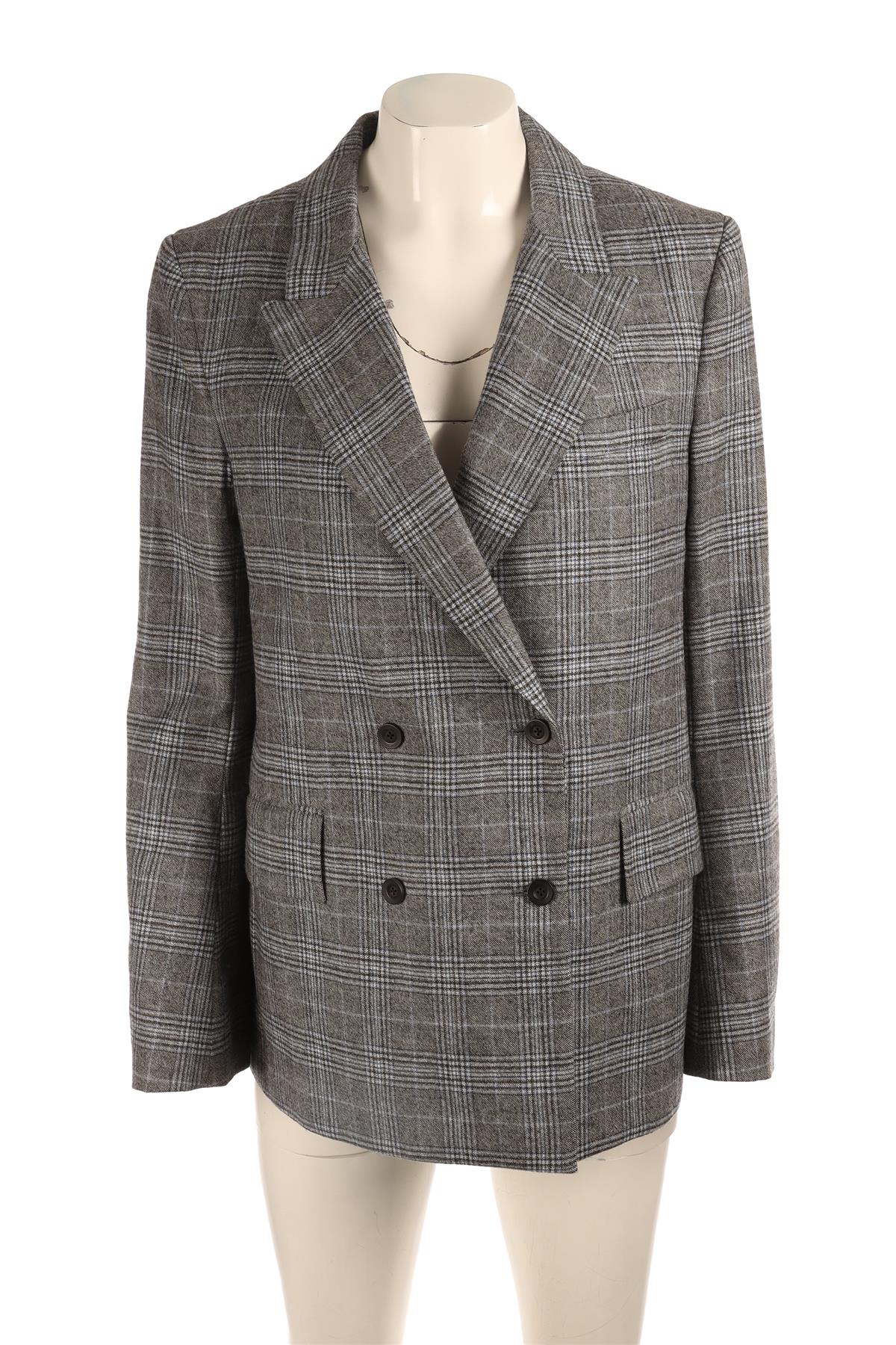 ALEX EAGLE GREY WOOL BLAZER UK 14 US 10 FR 42