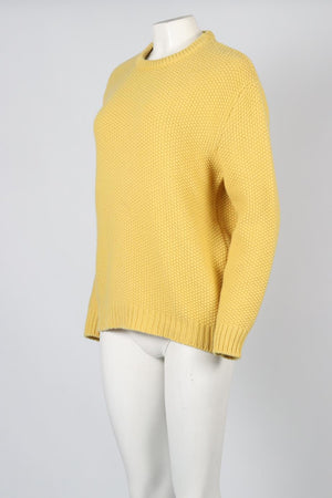 CHLOÉ WOOL AND CASHMERE BLEND SWEATER MEDIUM