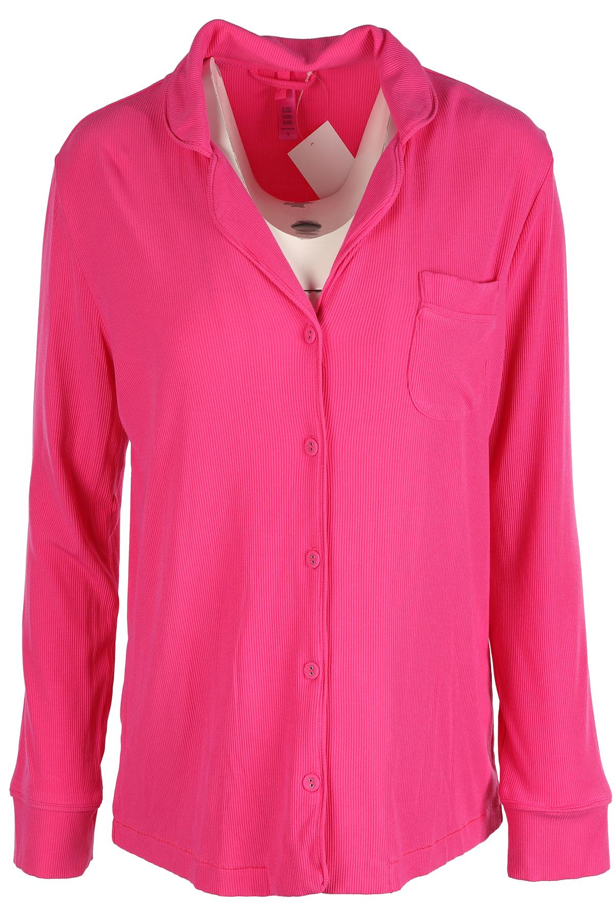 SKIMS PINK PYJAMA TOP SMALL