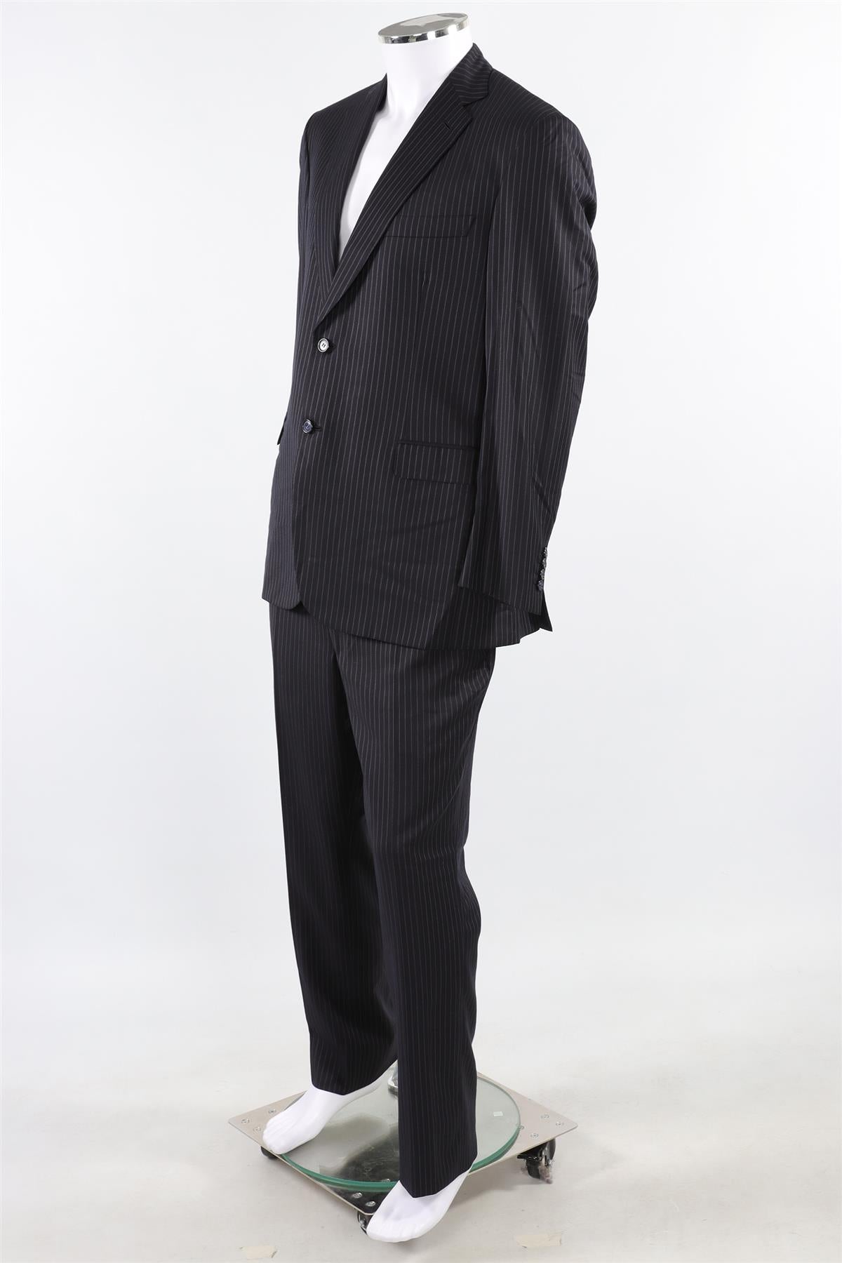 BRIONI NAVY MEN'S WOOL TWO PIECE SUIT IT 44 UK/US 34