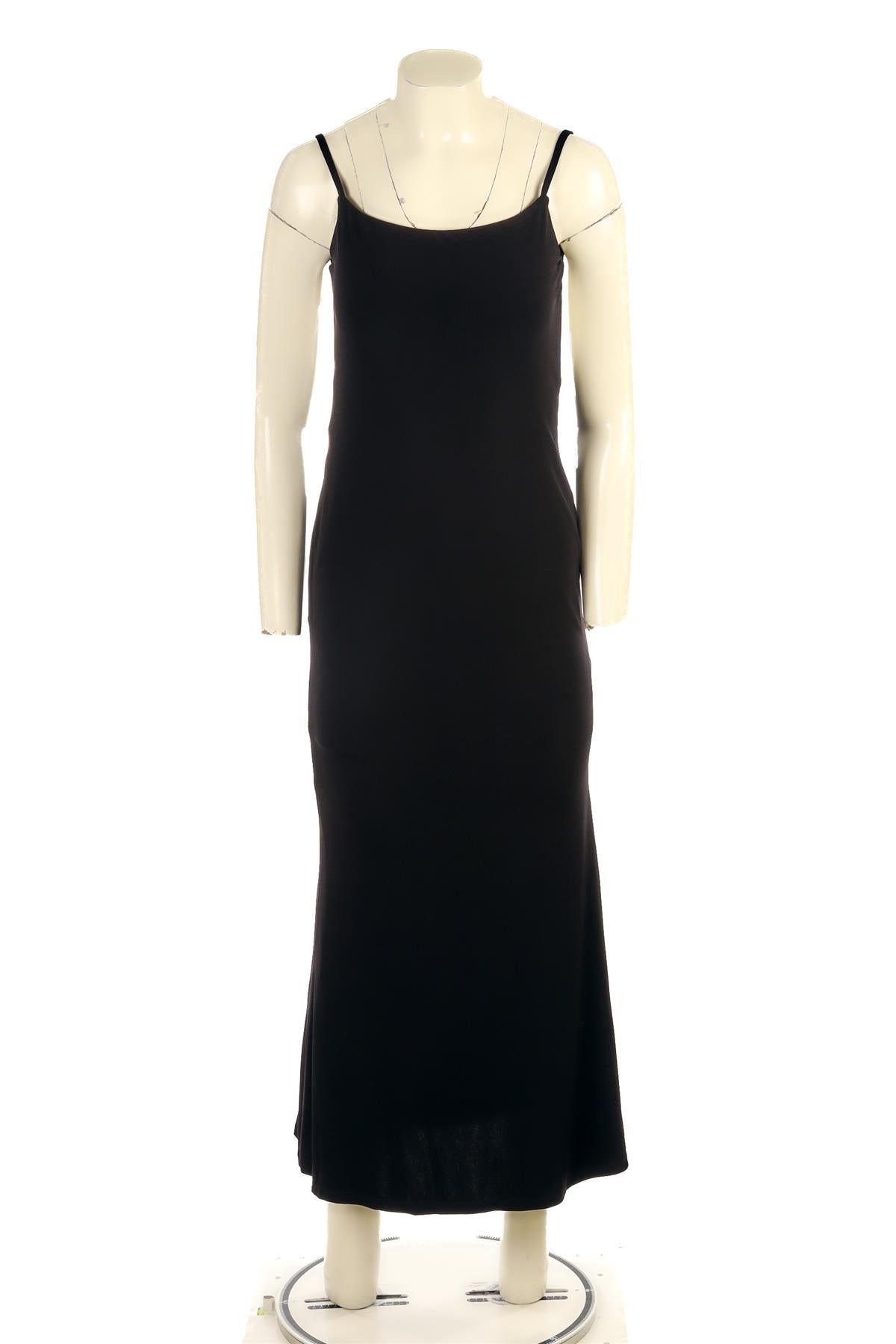 REFORMATION BLACK JERSEY MAXI DRESS SMALL