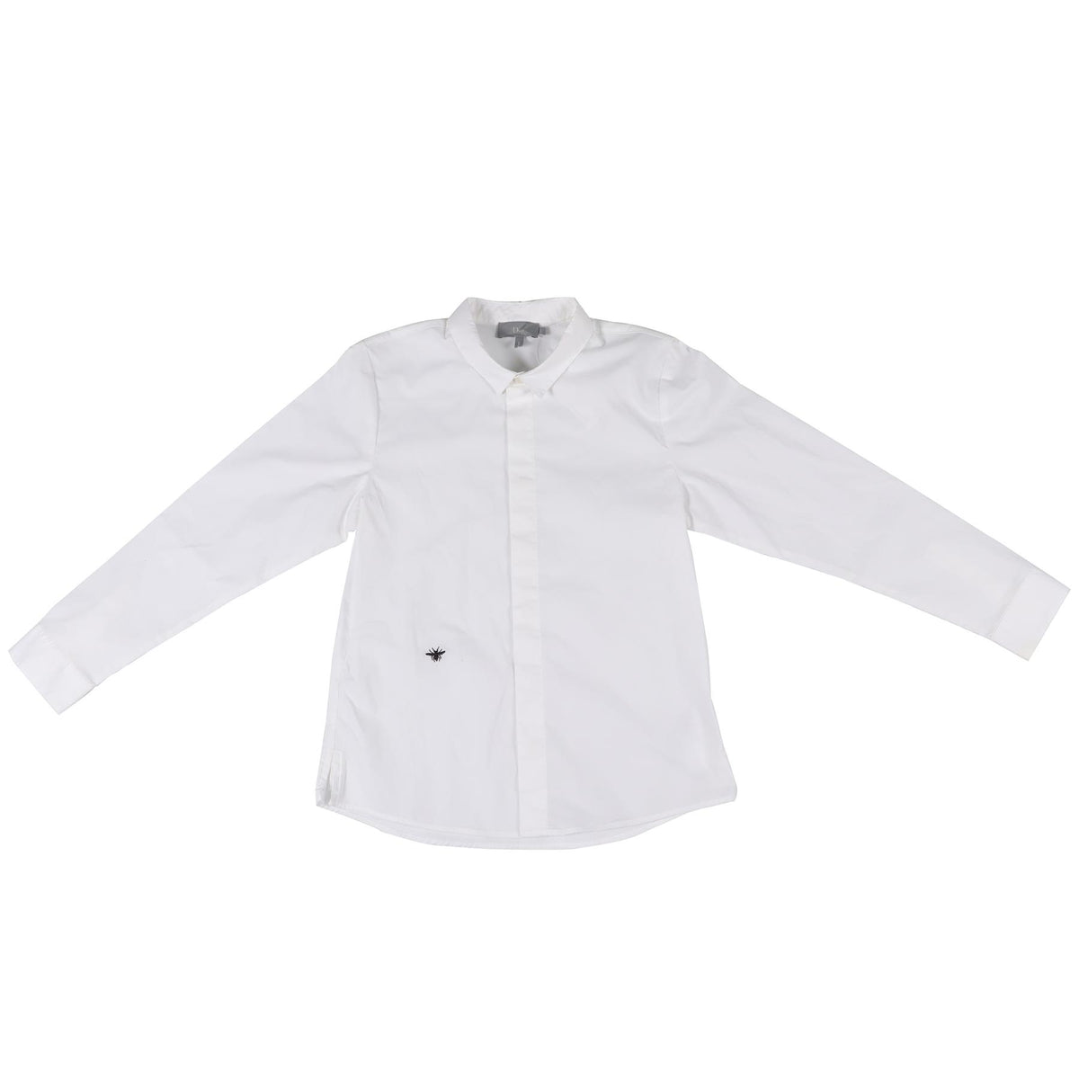 CHRISTIAN DIOR WHITE KIDS BOYS COTTON SHIRT 8 YEARS