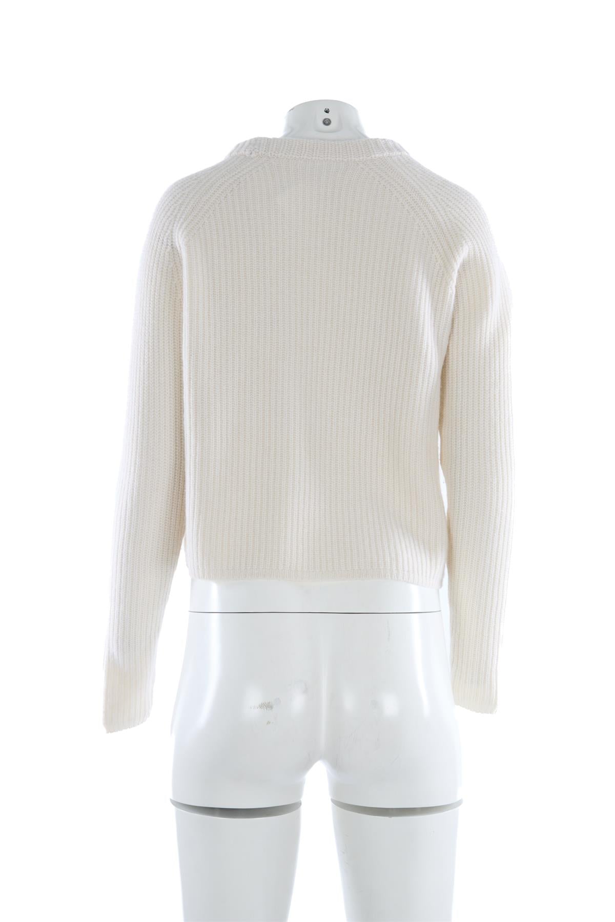 JENNI KAYNE IVORY CASHMERE SWEATER
