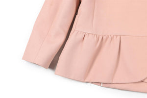 MIU MIU PINK COTTON JACKET IT 36 UK 4