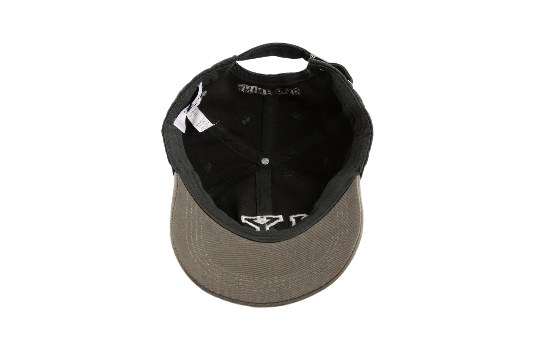 ANINE BING GREEN COTTON BASEBALL CAP ONE SIZE