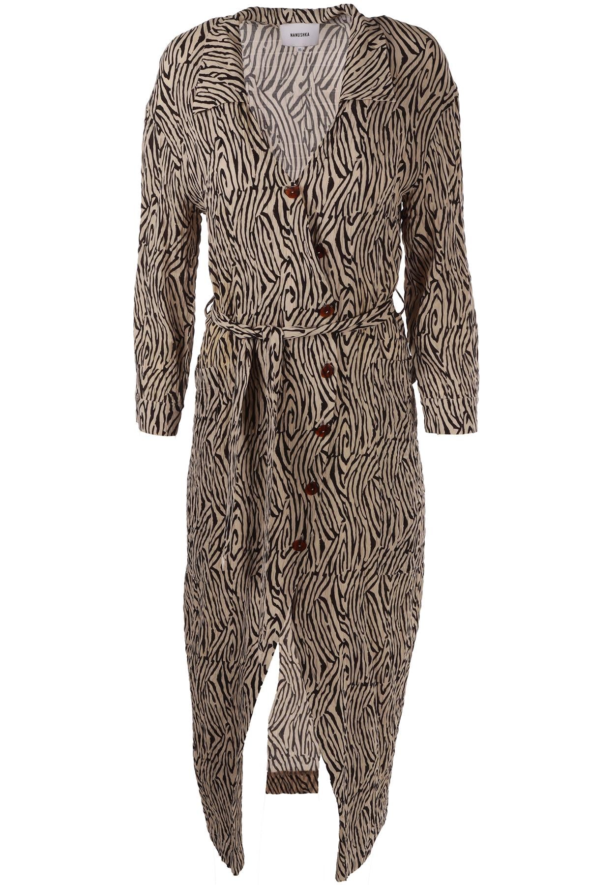 MULTI CREPE MAXI DRESS