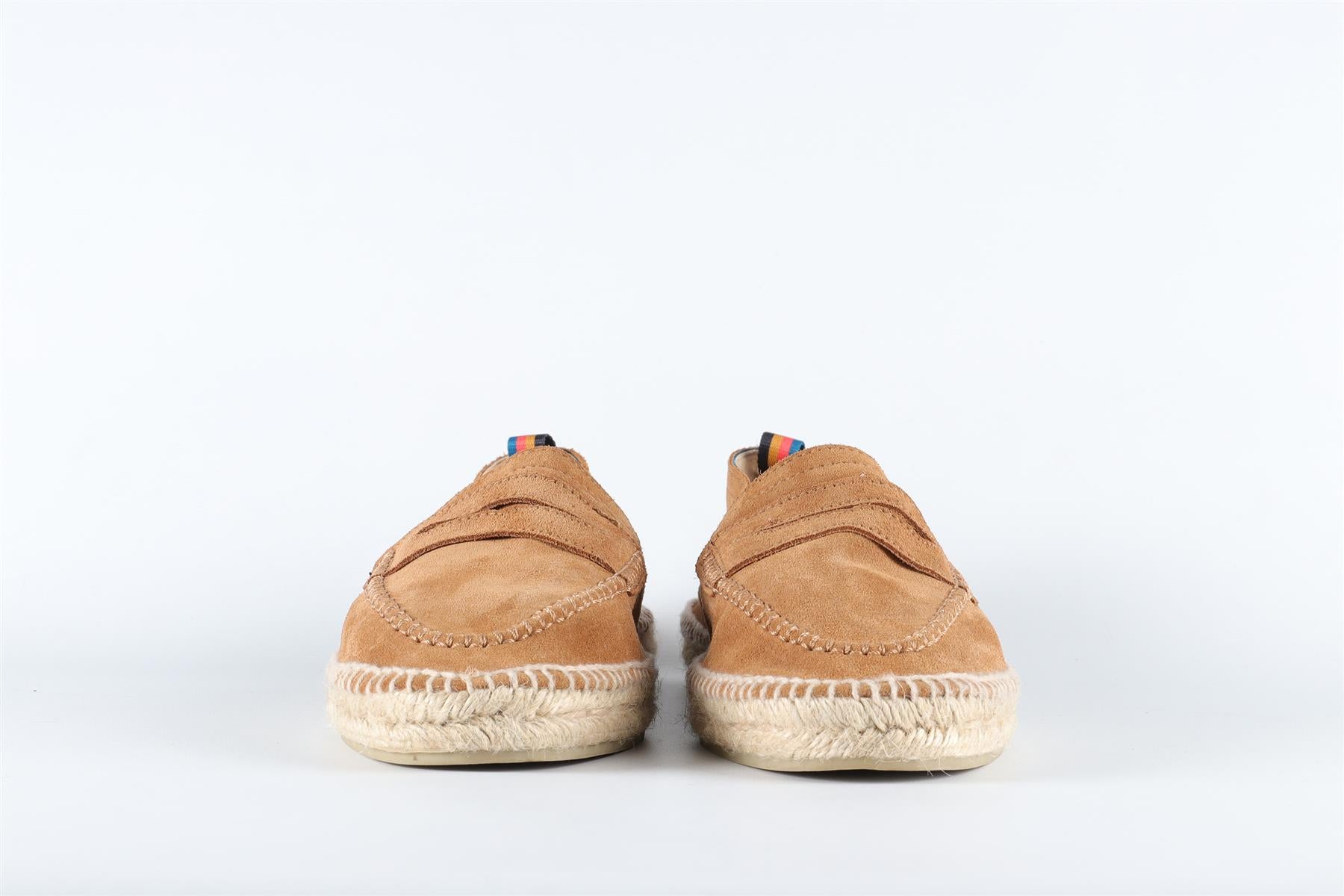 PAUL SMITH + CASTANER BROWN MEN'S SUEDE ESPADRILLES EU 41 UK 7 US 8